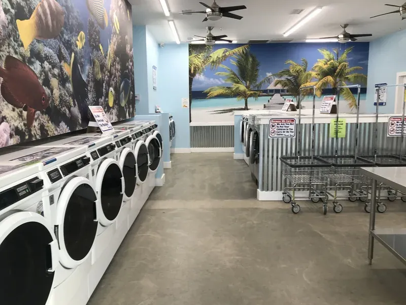 Laundry room at Mesquite Oasis Lodge & RV Park in Odessa, Texas