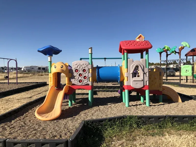 Playground at Mesquite Oasis Lodge & RV Park in Odessa, Texas